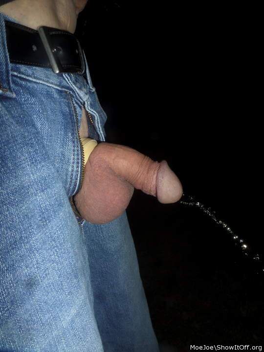 Early morning cock piss...