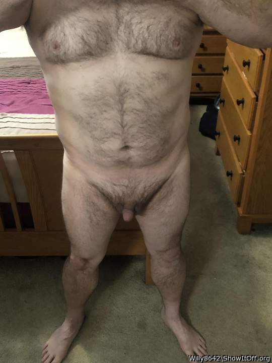  love your hairy body. love to suck on your nipples and work