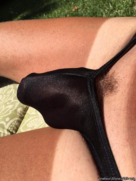 awesome pubes peeking out bro!  