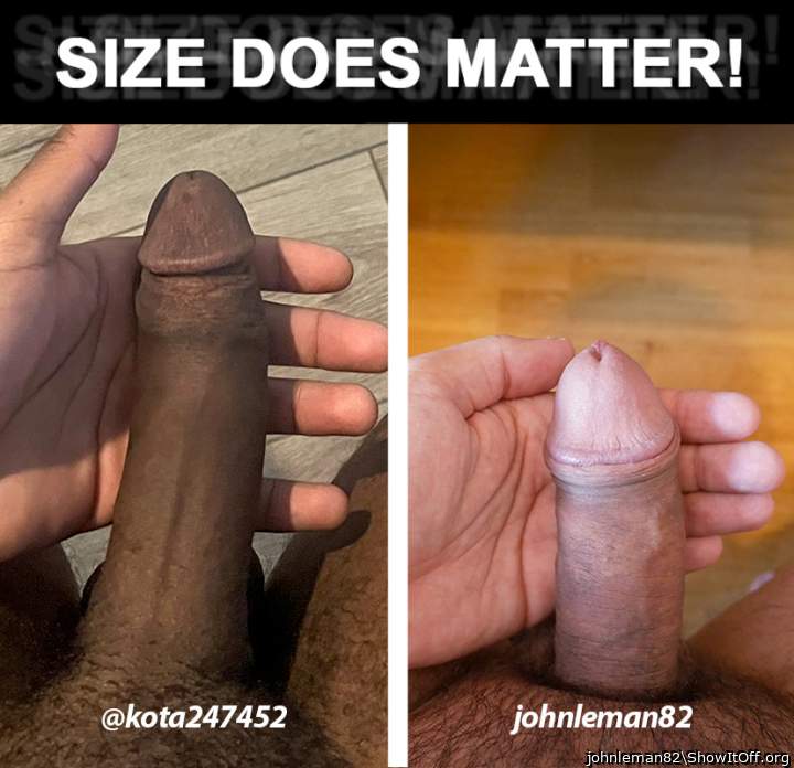 Size does matter