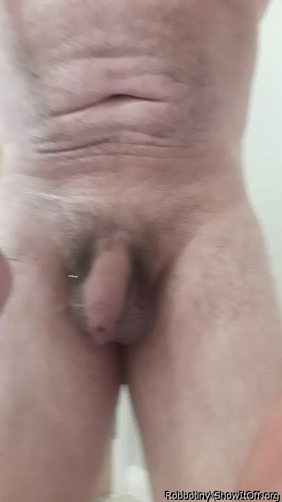 Tiny dick shower time