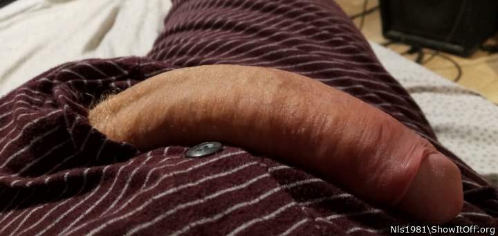 Who wants to make this monster uncut cock cum?