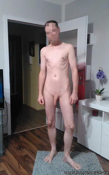AWESOME UNCUT DICK and BODY, HOT FRONTAL MALE NUDITY    