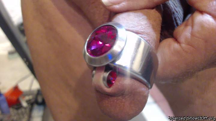 cool ring suits your penis so well 