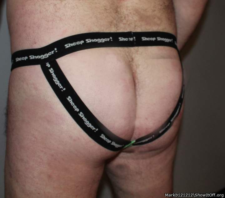 Jock strap from behind