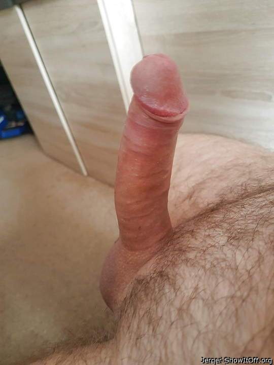 That's a very proud erect penis - I want it