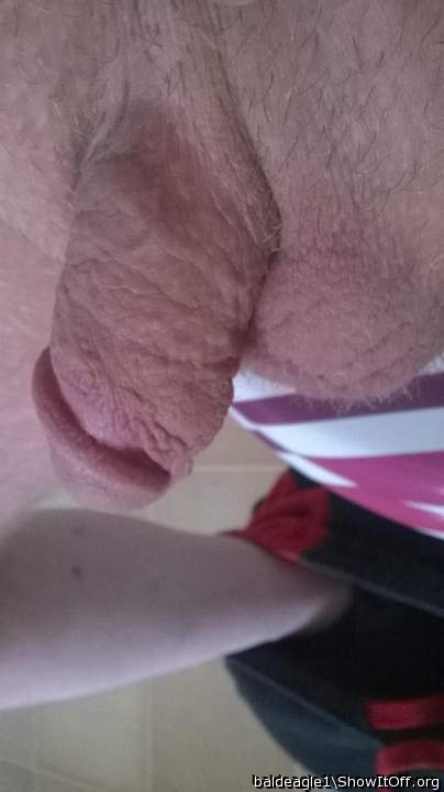 Awesome small soft cock and balls