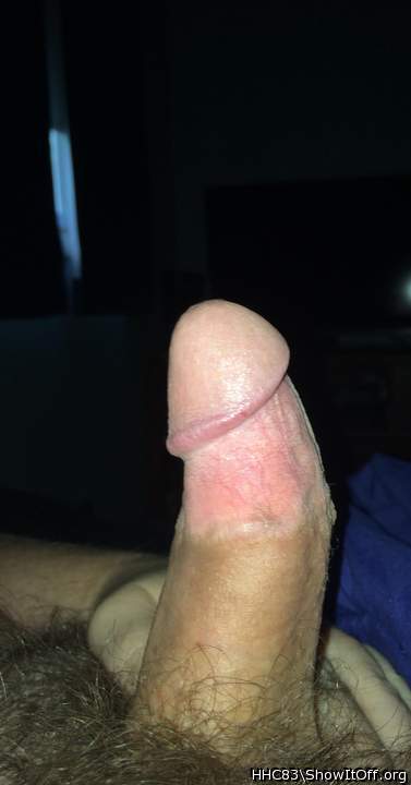 My curved cock
