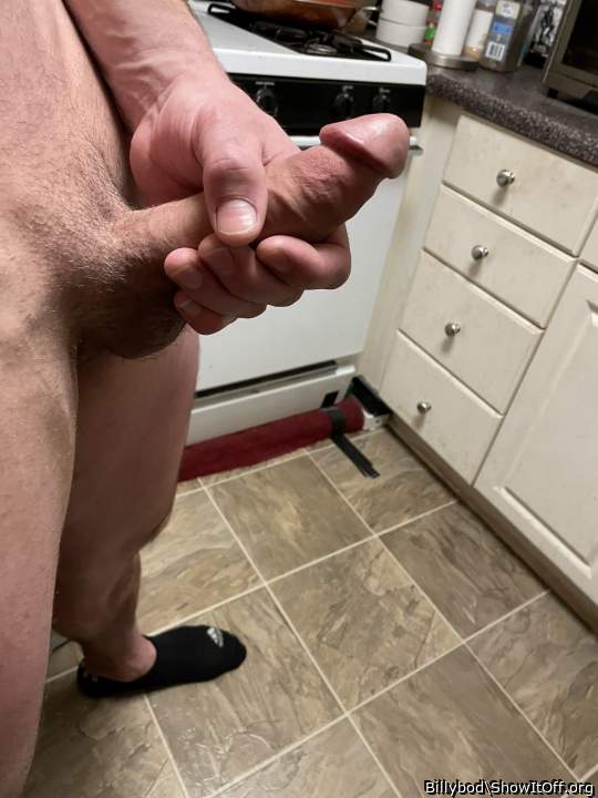 I'd drop to my knees to suck a load from your hot thick cock