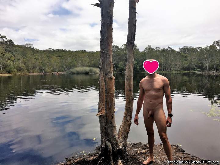 naked at the lake