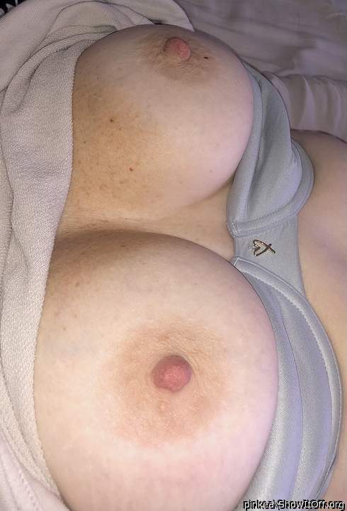 Awesome tits.  Perfect nipples.  