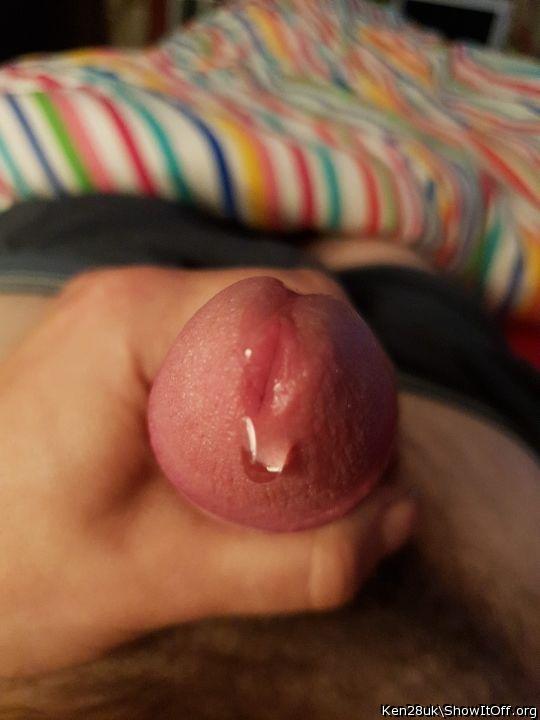I really want to suck the pre cum off your cock 