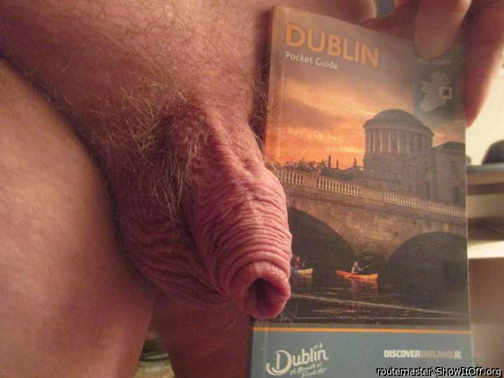 My dick and a souvenir from my holiday with John in Ireland in June 2016