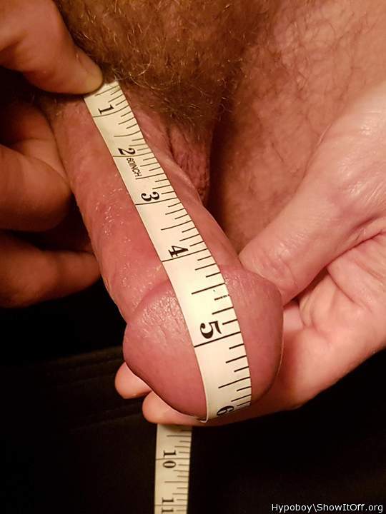 My erected cock bone pressed this morning - whats my legit size guys?