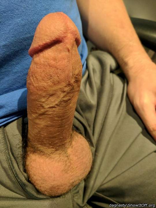 That is one thick hard cock you head is as big as my hard on