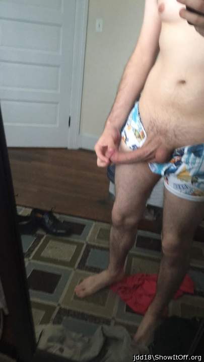 awesome cock and body, cute boxers too 