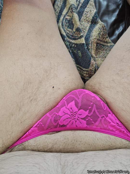 How's this pink g-string