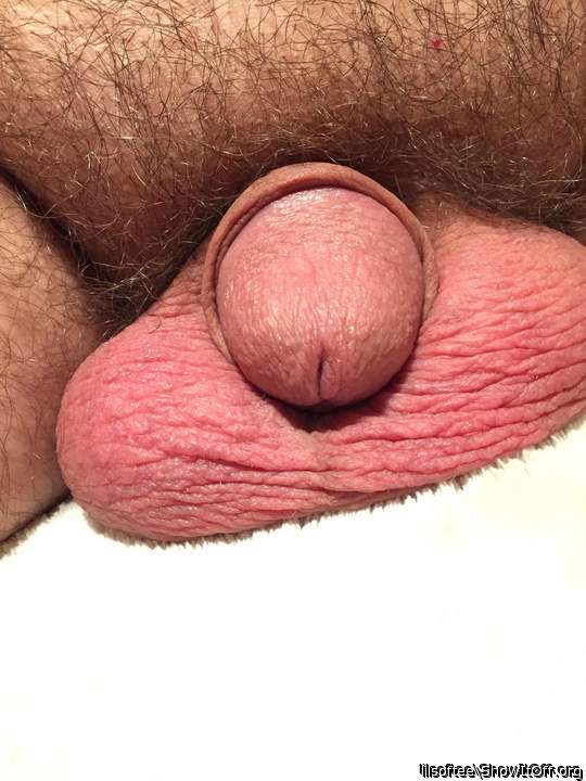 Awesome small soft cock and balls
