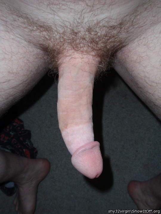Nice looking  cock!  Love the curve!