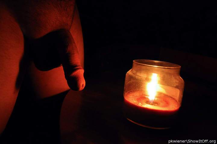 Dick by candlelight