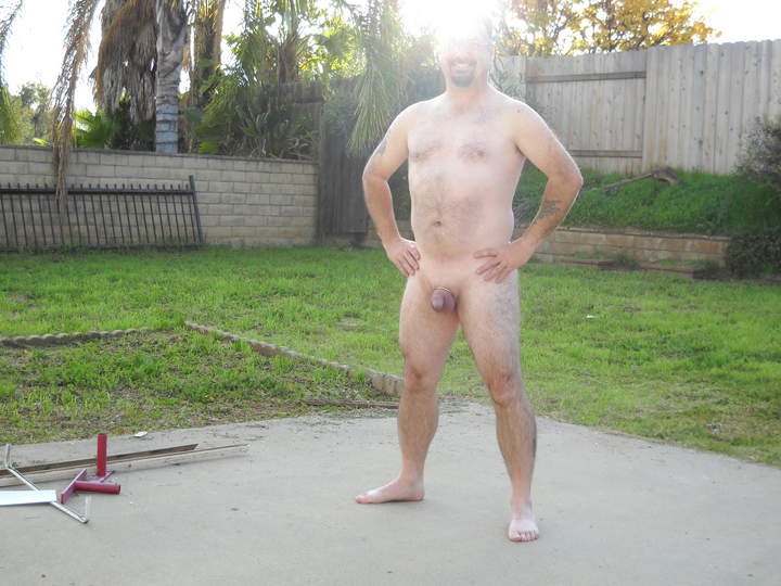 Backyard nudism?  I love it!