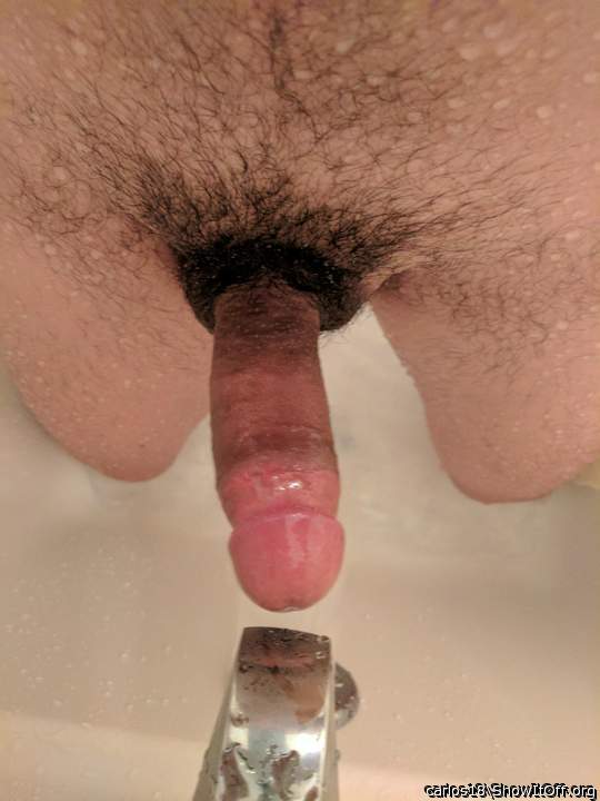 Wet hard dick