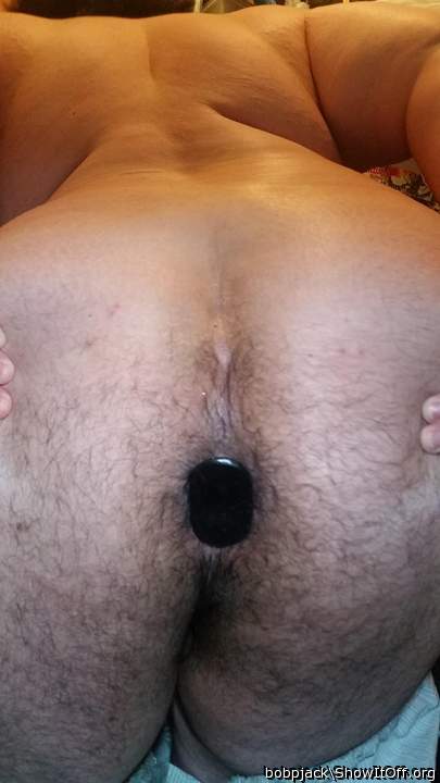 Another picture of my plugged anus