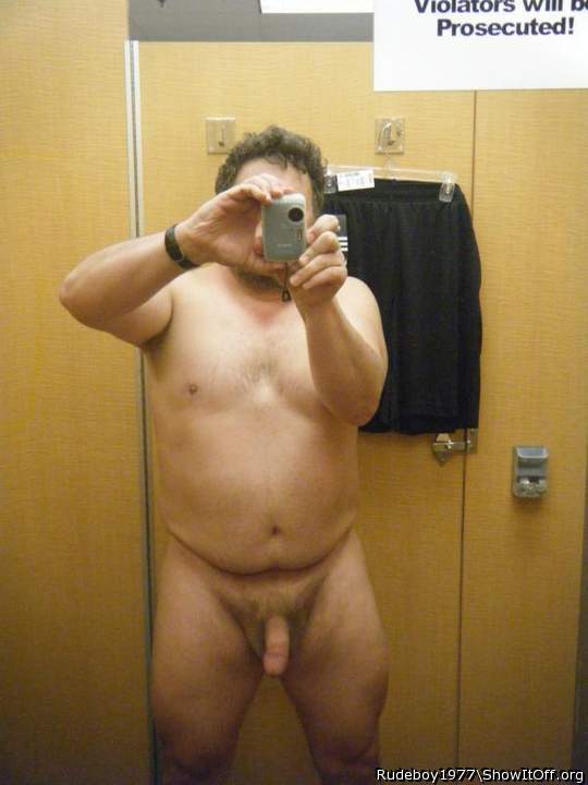 Changing room mirror