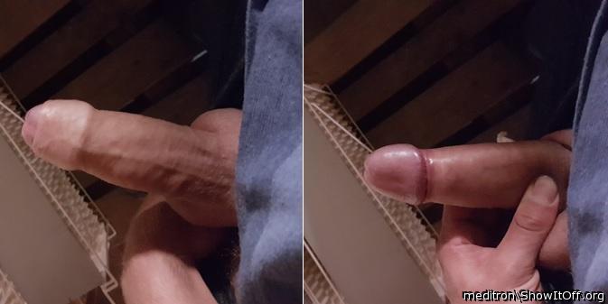foreskin up and down @ work