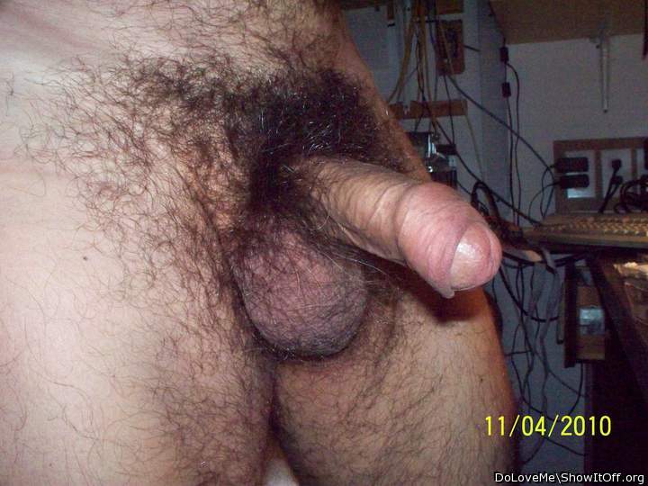 magnificent and delicious hairy package!  
