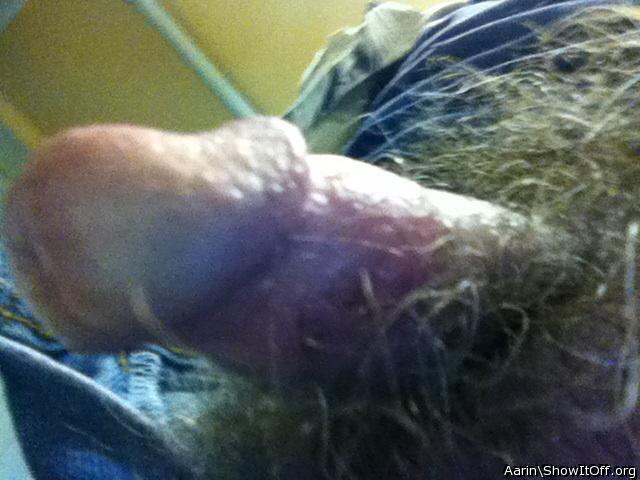 just beautiful, your purple big cock head! your pubes! so ho