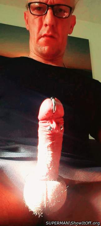 My Pierced hard Cock