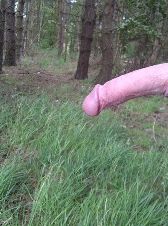 naked in the woods such a turn on