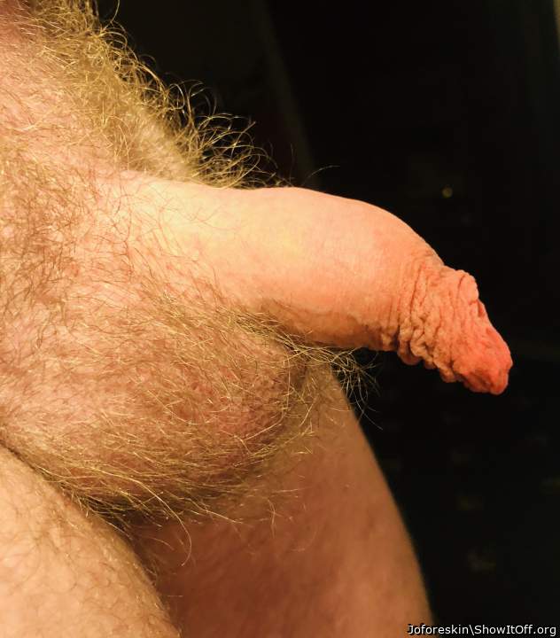 Do you like my soft uncut cock and foreskin??