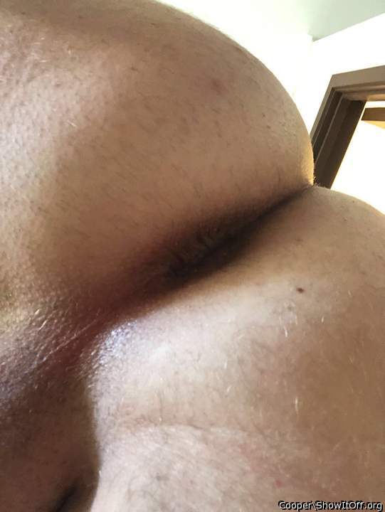 sexy view of your appetizing asshole and taint!!   