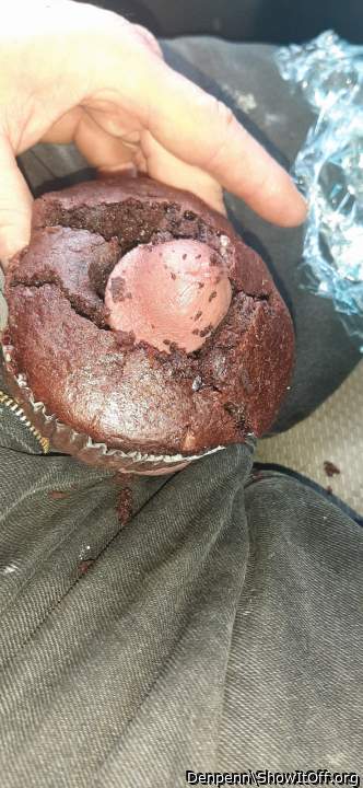Who wants a bit  of my muffin.