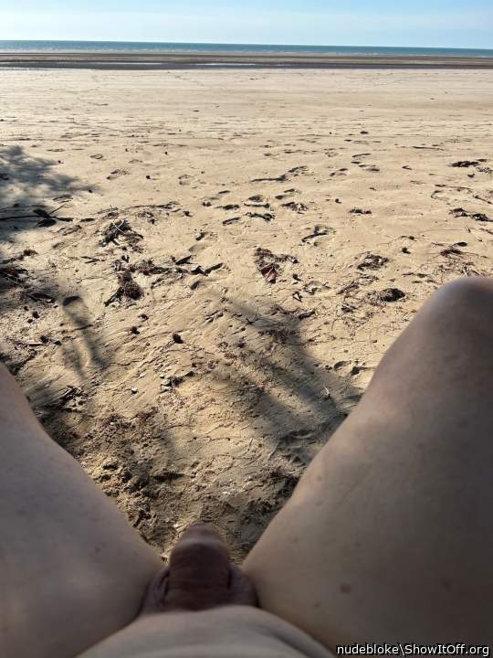 Nice shot on the beach. Love being nude there