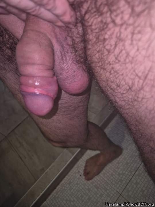 After pumping....