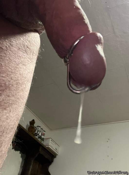 Hanging Cum, oh that felt so great and tasted great