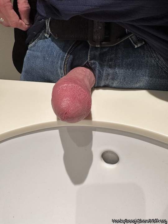 Your view of my thick cock right before sucking it.