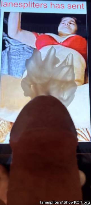 Leonhard blew his Load on my PUSSY😘THANK YOU SIR.  Do it again please.