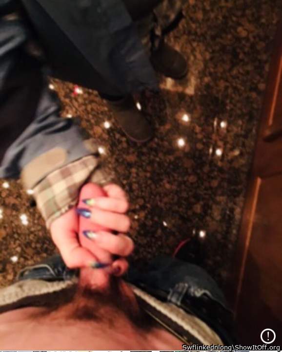 Elevator ride cock rub
