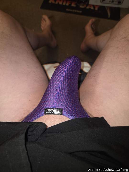 Sexy purple thong 💜