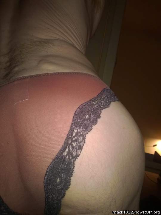  love your lacy panties
