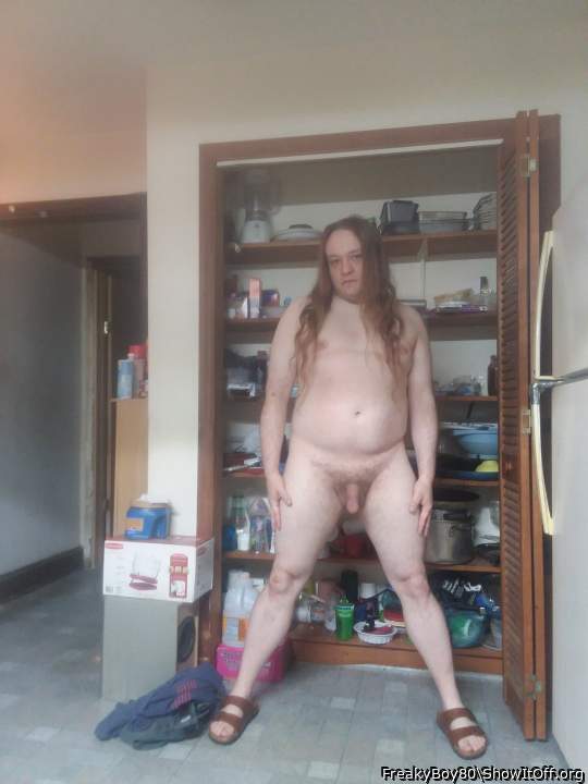 Me Naked in Sandals