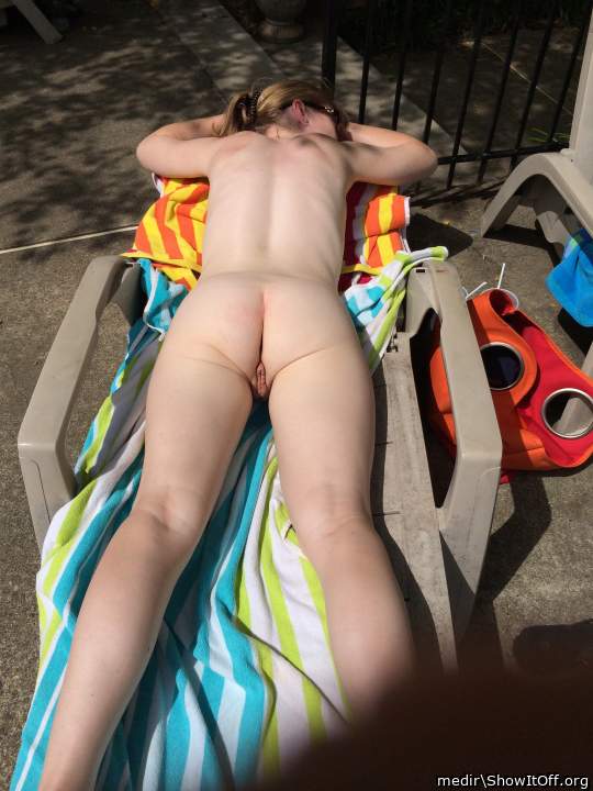 naked outside