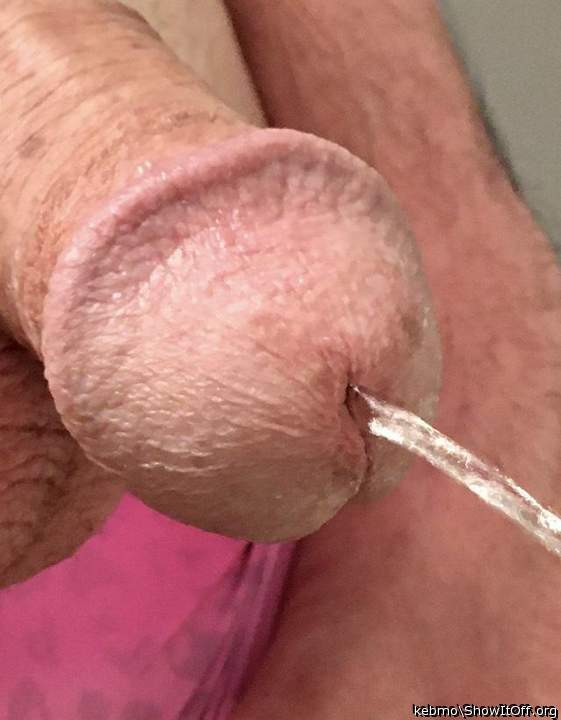 I love a close-up of a cock pissing  