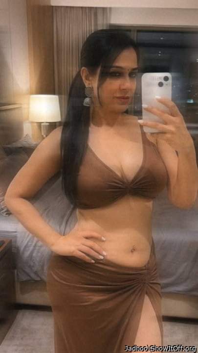 Luscious curvy figure.