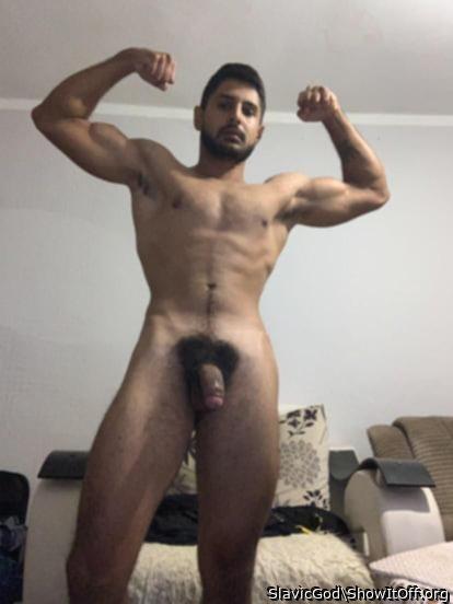 Fit strong sexy body and delicious looking cock  
