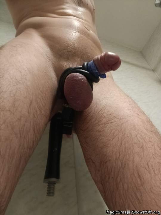 Bondage, dick, sleeve, training, public, cooking, naked at home.anal toys milkin
